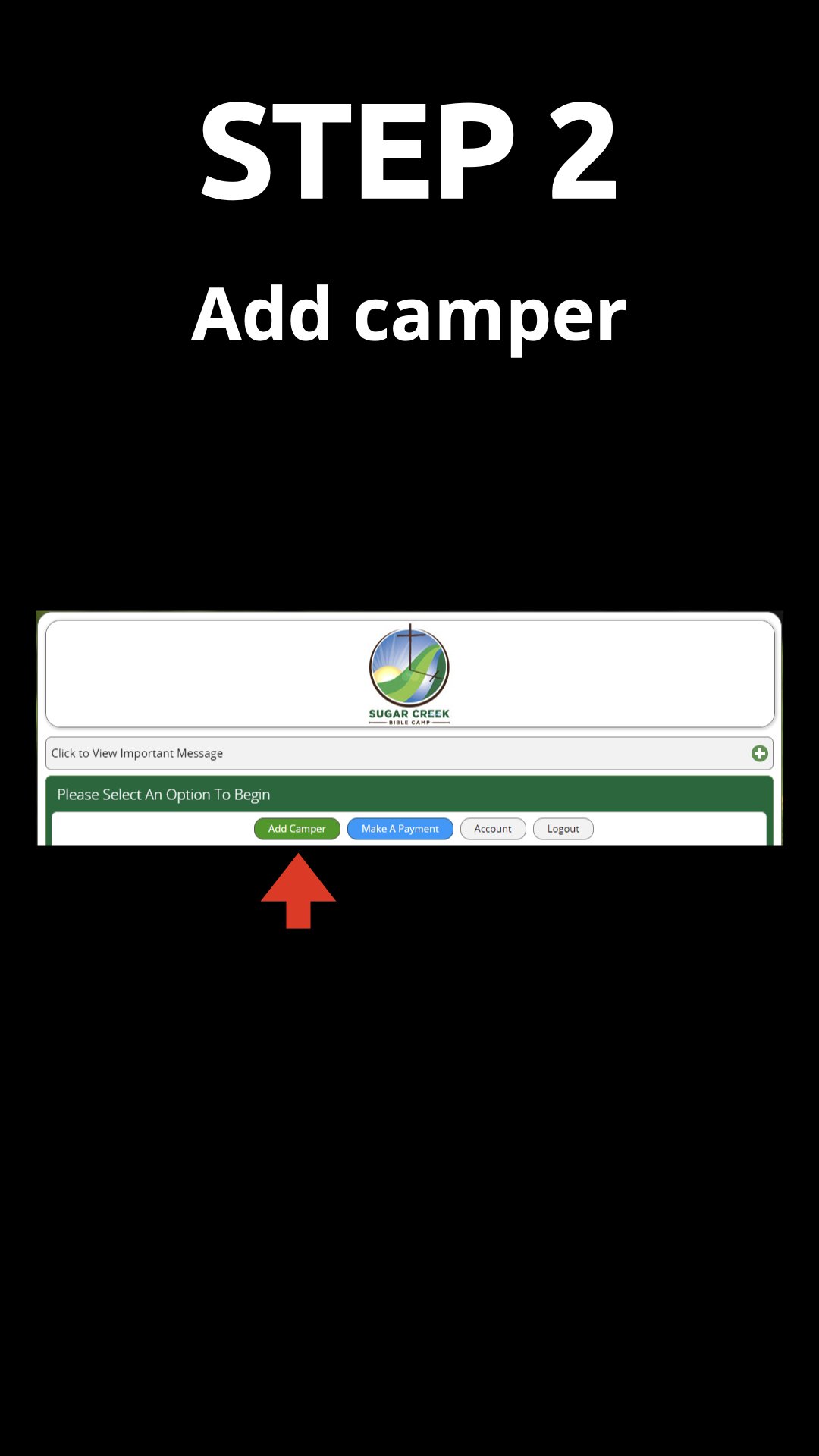  Click the  Add Camper  button 