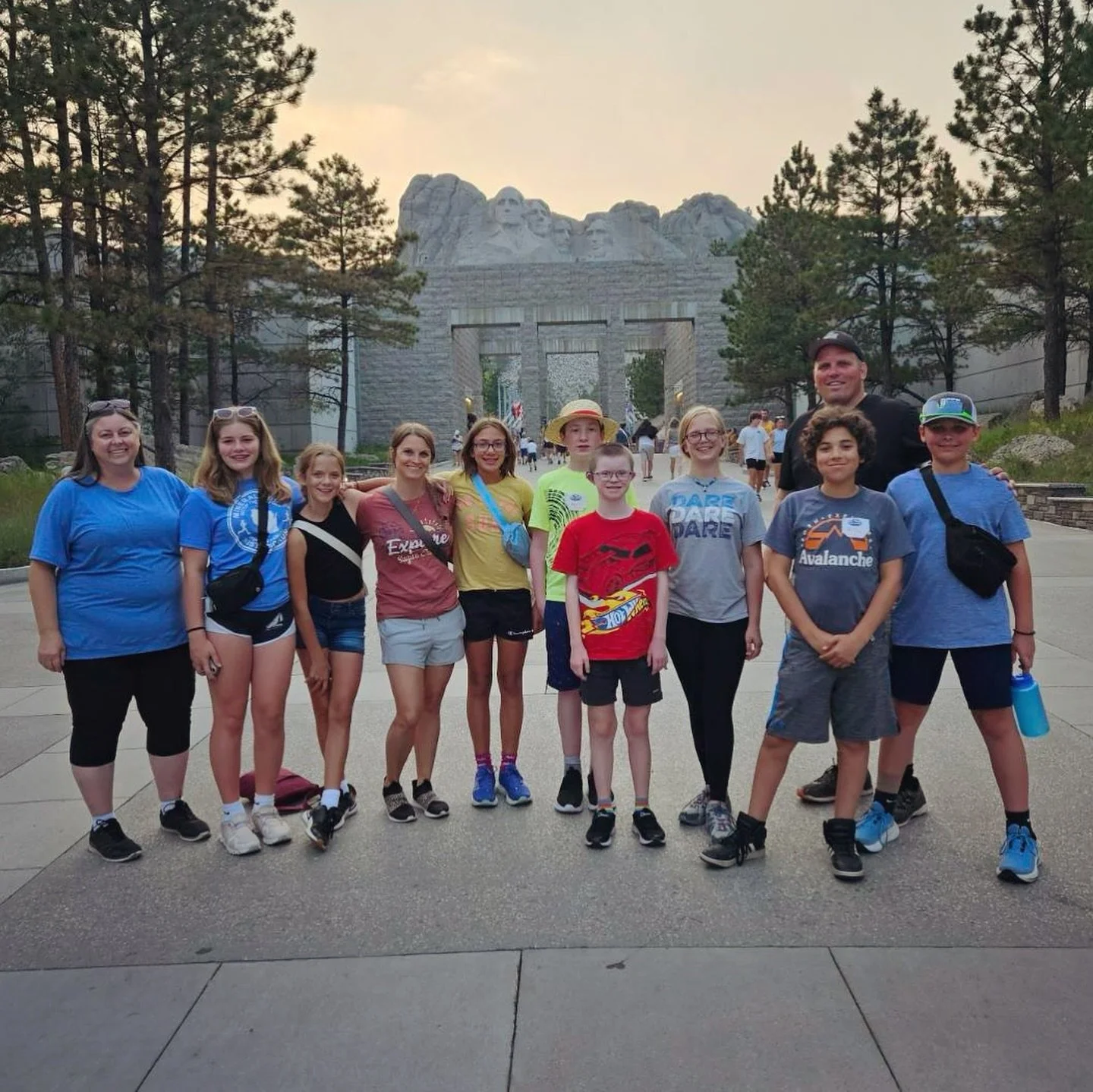 Our middle school youth are wrapping up their time serving in South Dakota this week.