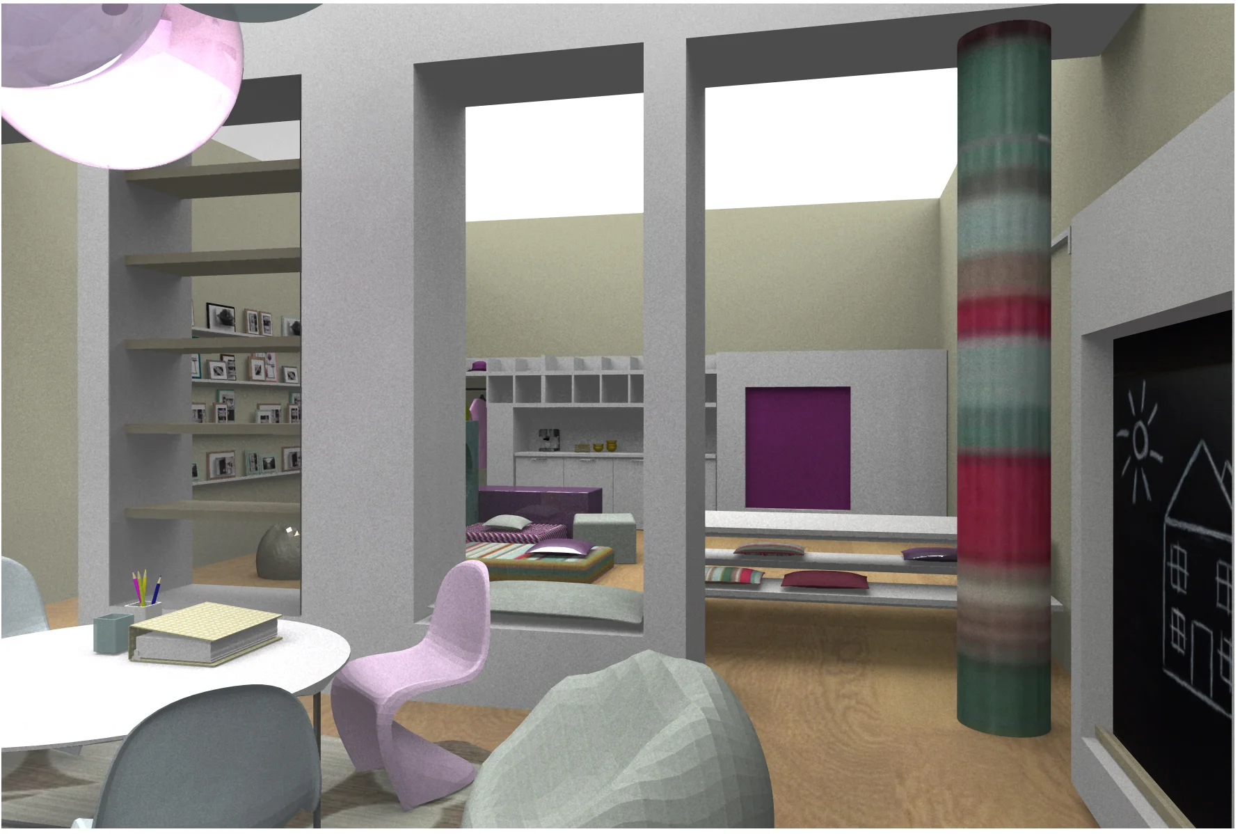 Play area ages 2-4 years