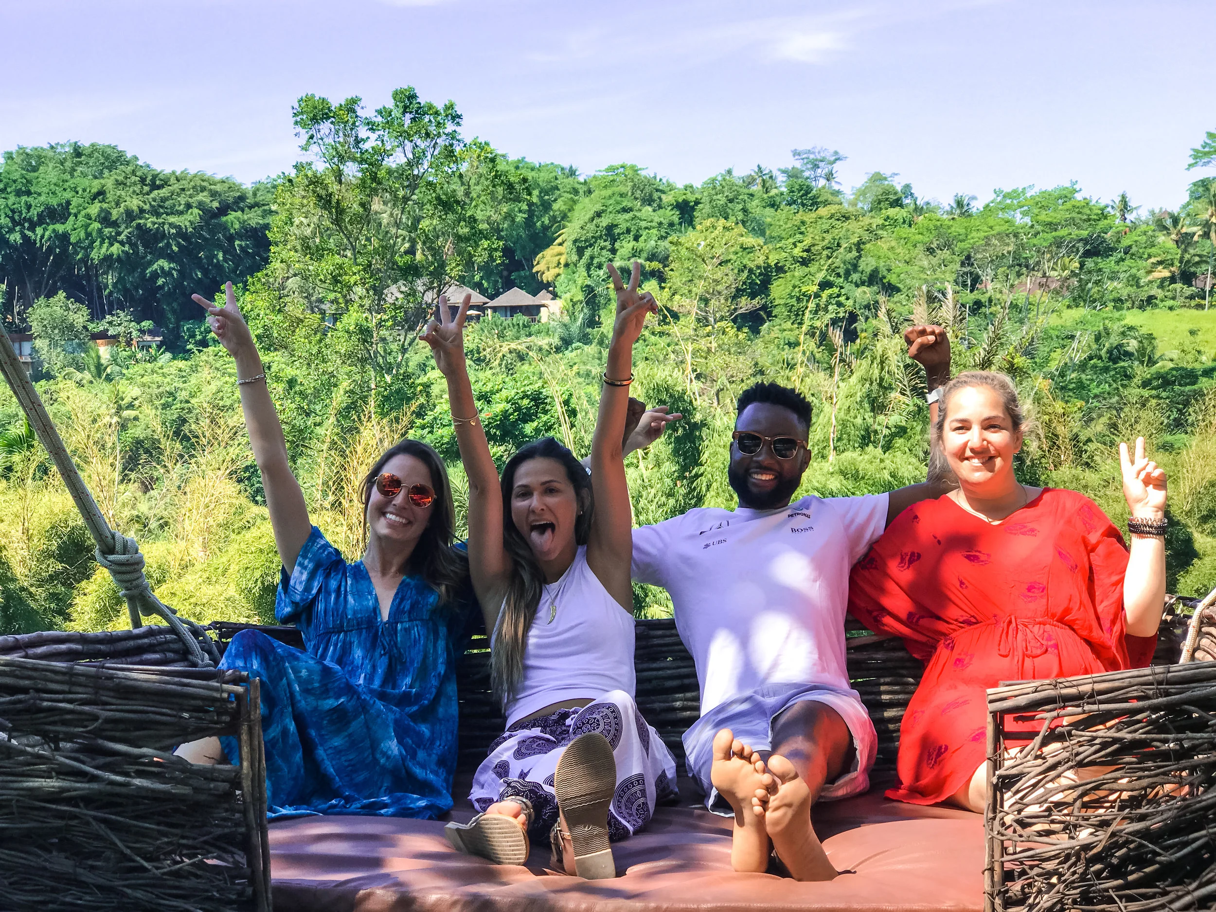 Overcoming fears on the edge of the jungle.