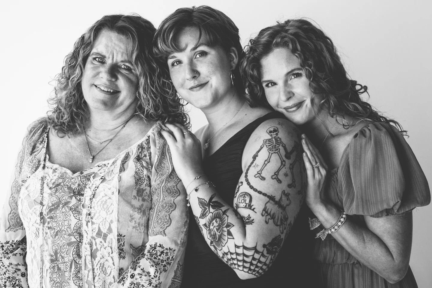 All I know is a lot of times it feels like all we have is one another. Take the photos with your family, as many generations as you can. There&rsquo;s a cute curly headed 4th generation sneaking into the second frame.