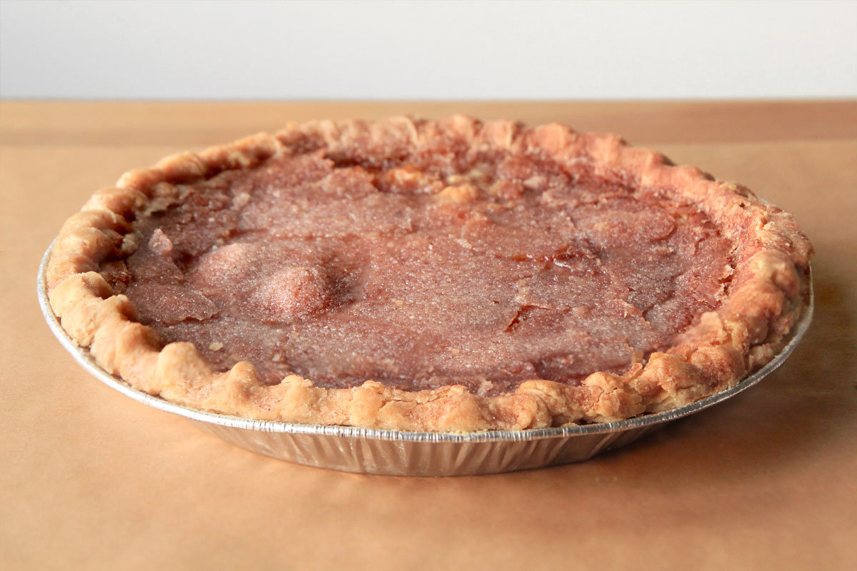 Hoosier Sugar Cream Pie from Nick's Kitchen