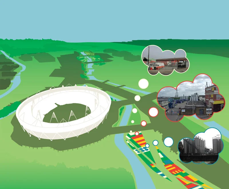A collection of landscape interventions and community engagement events commissioned for the London 2012 Olympic Park. Developed as a team with The Klassnik Corporation and We Made That for the Olympic Delivery Authority the Fantasticology projects aim to integrate art and culture as a core element of the London 2012 site. The proposals have been developed in close collaboration with the Olympic Delivery Authority’s Arts and Cultural Strategy, Landscape and Public Realm teams.