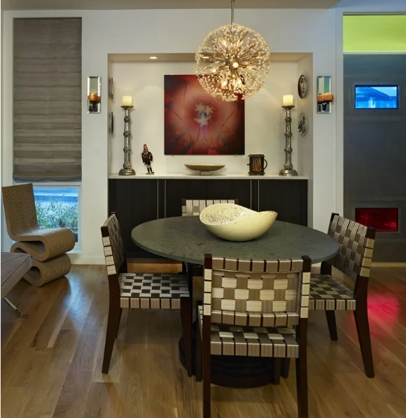 Photography: Ron Ruscio . Architect: Matt Lawton of Sexton Lawton Architects . Interiors: Barbatelli Signature Interiors
