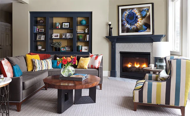 Private Residence. 5280 Home Magazine. Atelier Interior Design. Emily Minton Redfield Photography. Artist: Robert Buelteman.