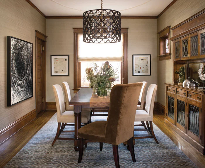 Private Residence. Colorado Homes Magazine. Armijo Design Group . Kimberly Gavin Photography. Artists: Robin Cole Smith, Don Quade.