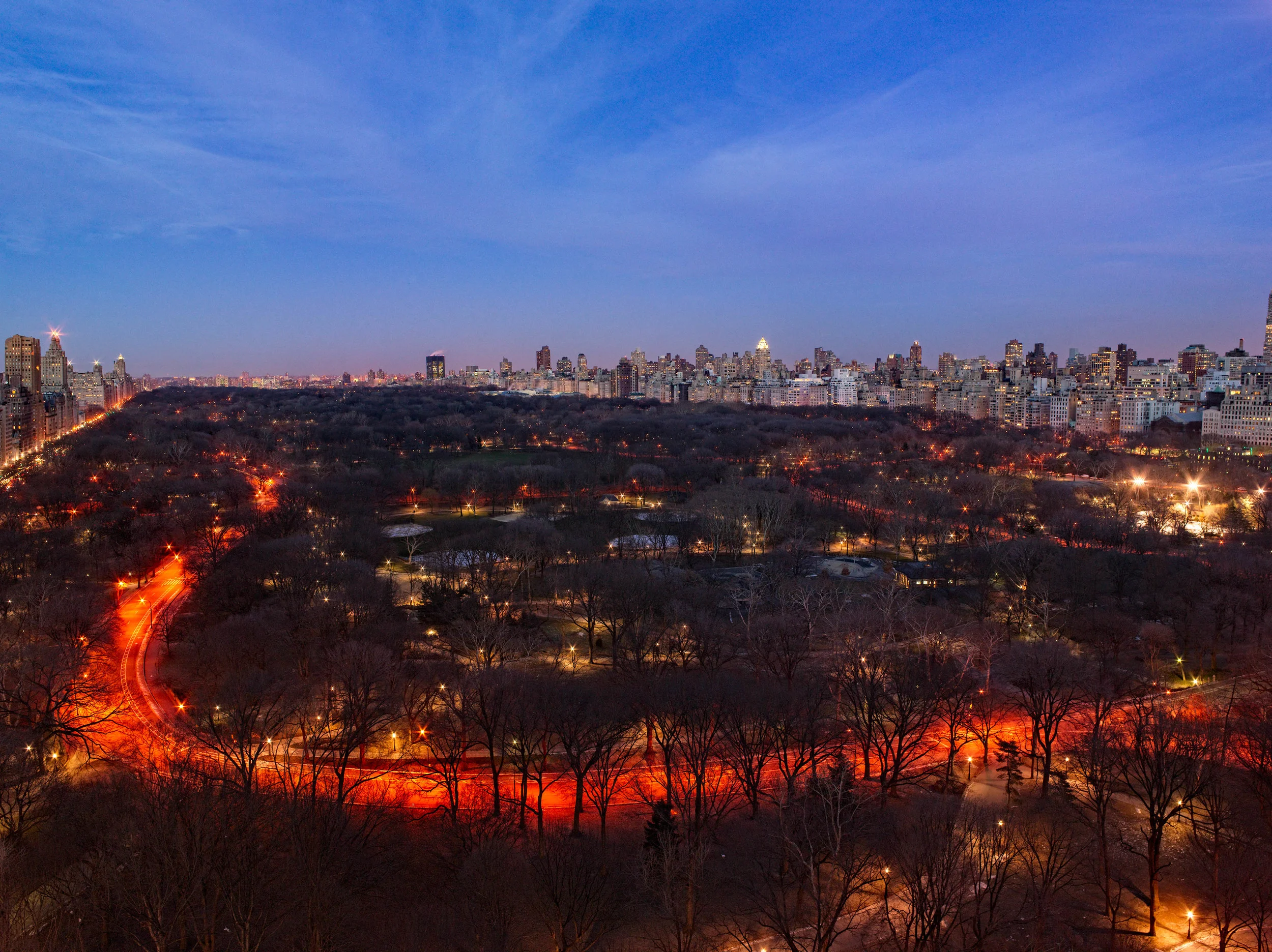Rooftop view of Central Park in Manhattan | Photo by Karsten Staiger