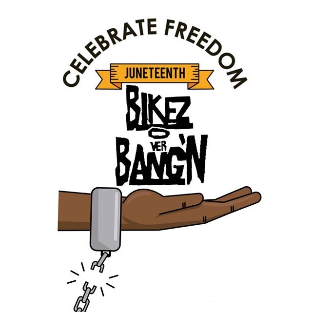 Celebrating Juneteenth our true day of independence ✊🏾 #Juneteenth #BikesOverBangn