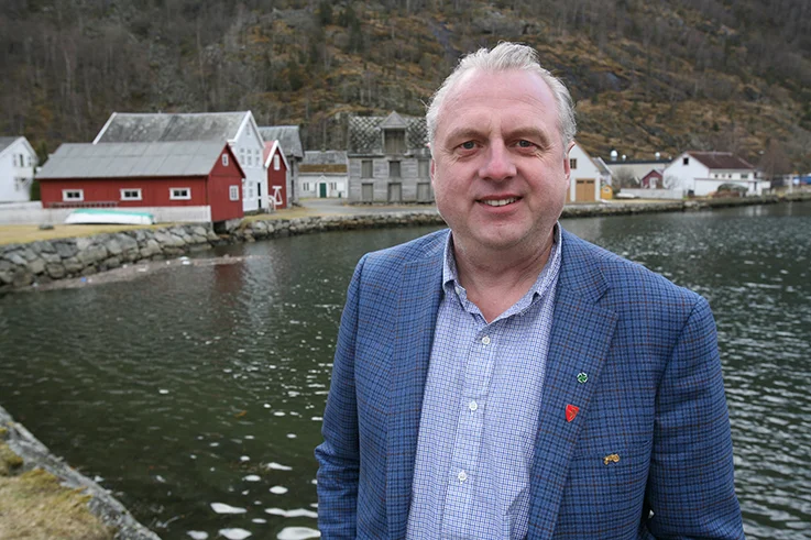 Ordførar Jan Geir Solheim.