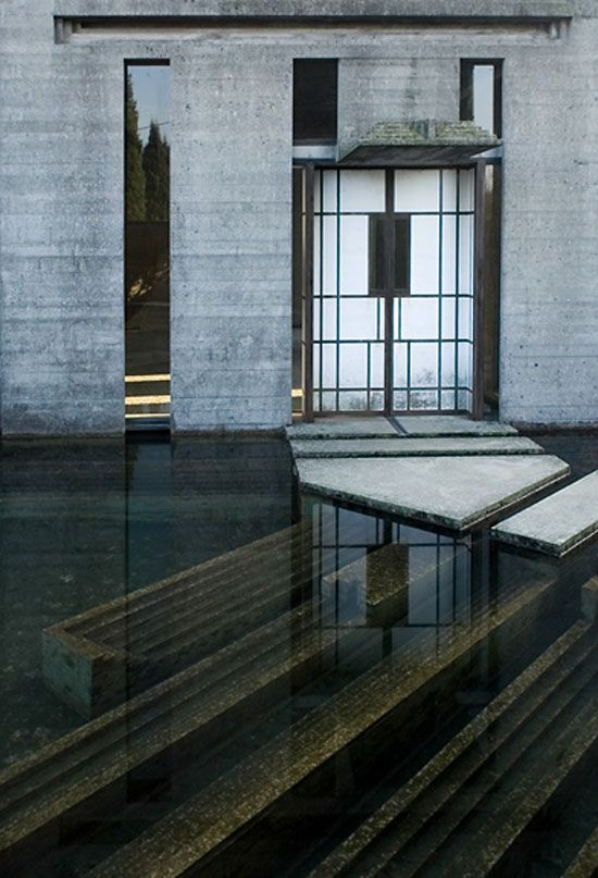  Carlo Scarpa, Brion Cemetery Tomb, San Vito d’Altivole 