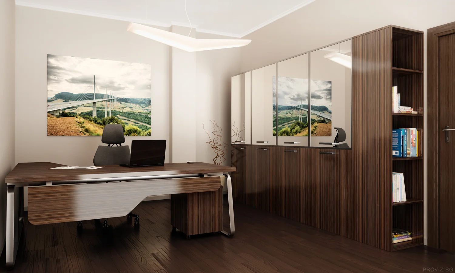 Cabinet 3D rendering