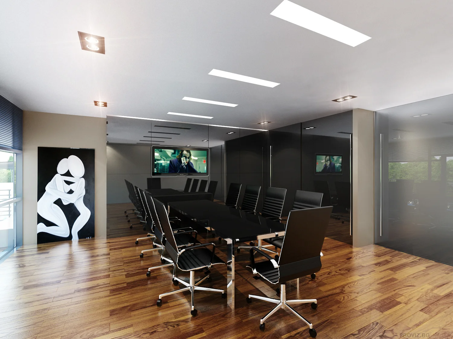 Bor Chvor meeting room render
