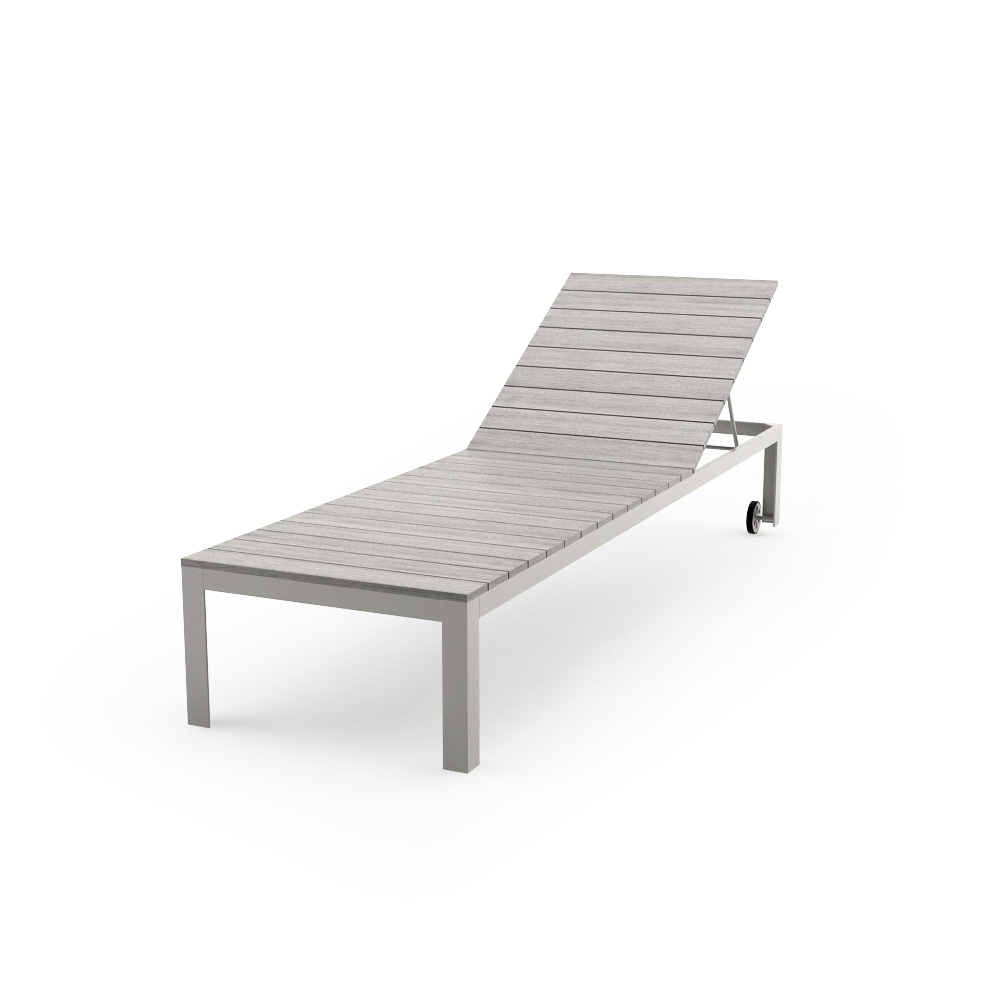 IKEA FALSTER CHAISE, GRAY POSE 1