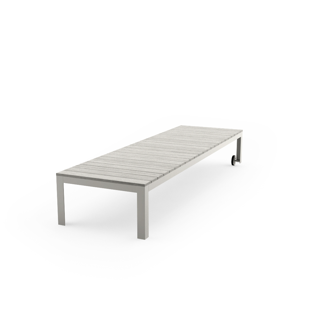 IKEA FALSTER CHAISE, GRAY POSE 2