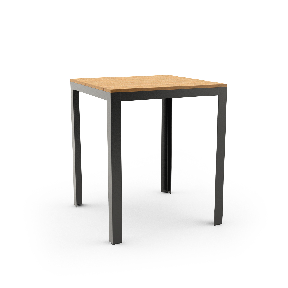 IKEA FALSTER TABLE, BLACK, BROWN