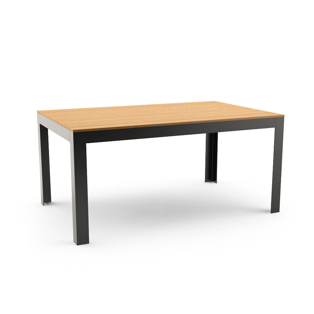 IKEA FALSTER TABLE, BLACK, BROWN