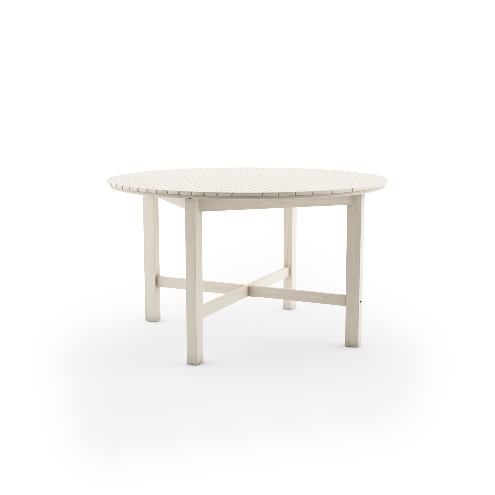 IKEA ANGSO ROUND TABLE, WHITE