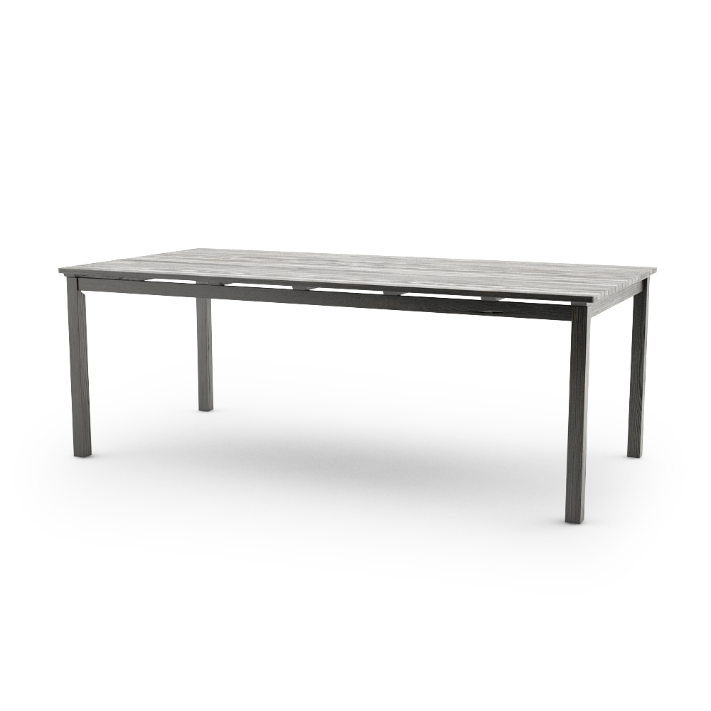 IKEA ANGSO TABLE, BLACK-BROWN