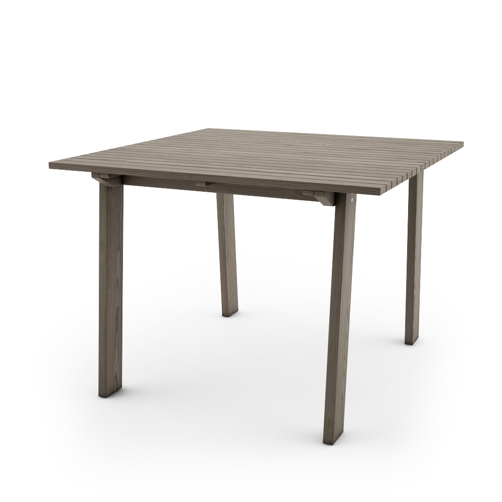 IKEA SUNDERO TABLE 100x100, GREY