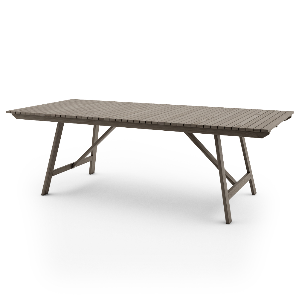 IKEA SUNDERO TABLE 220x100, GREY