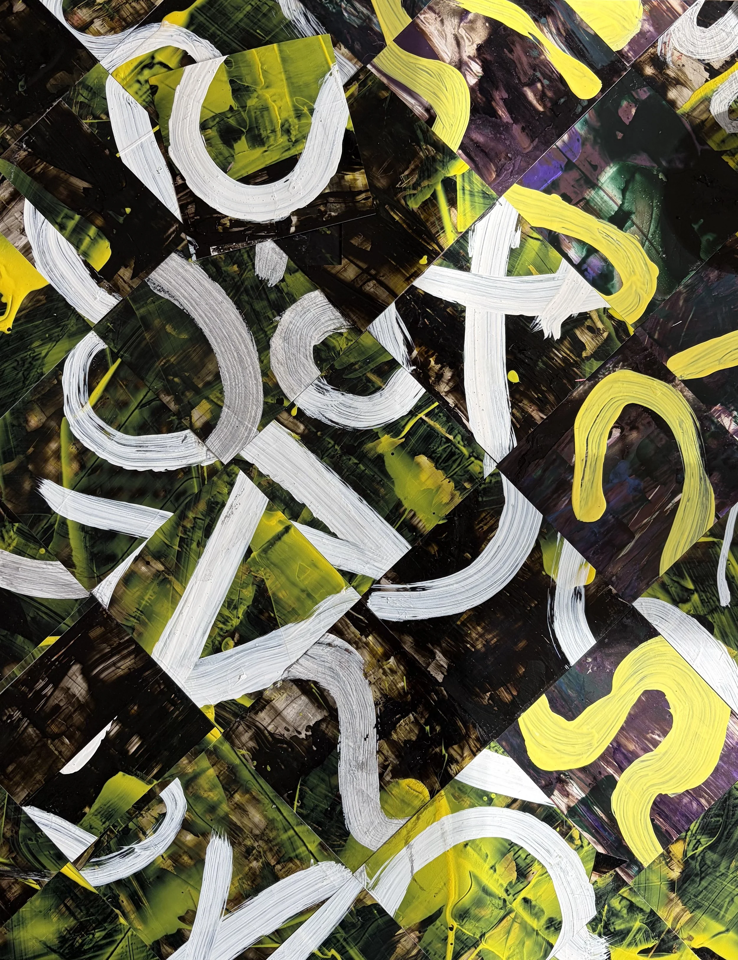 You can't unsay that 20 x 16 acrylic on Yupo