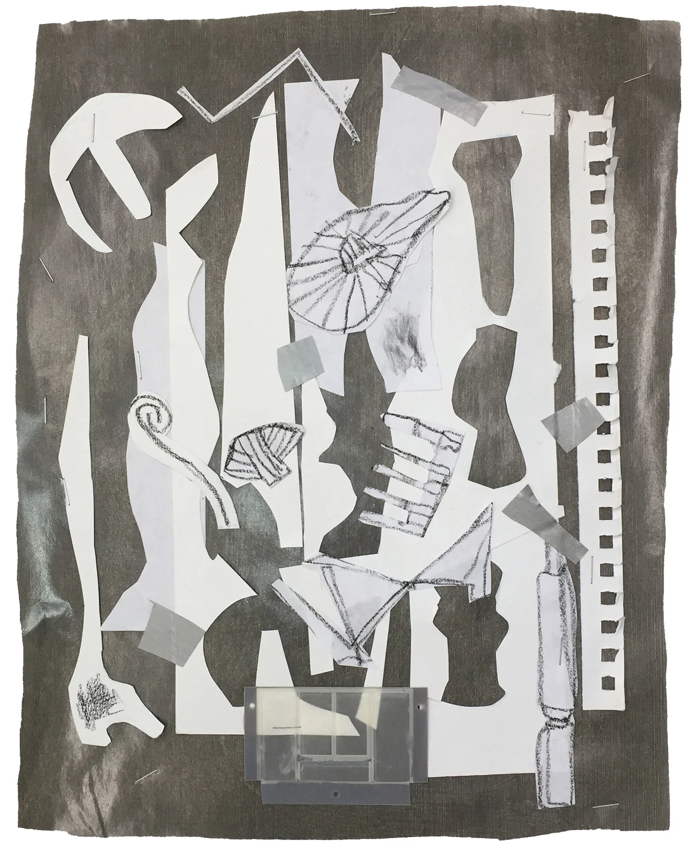 Slipped Away2 18x15" Mixed Media