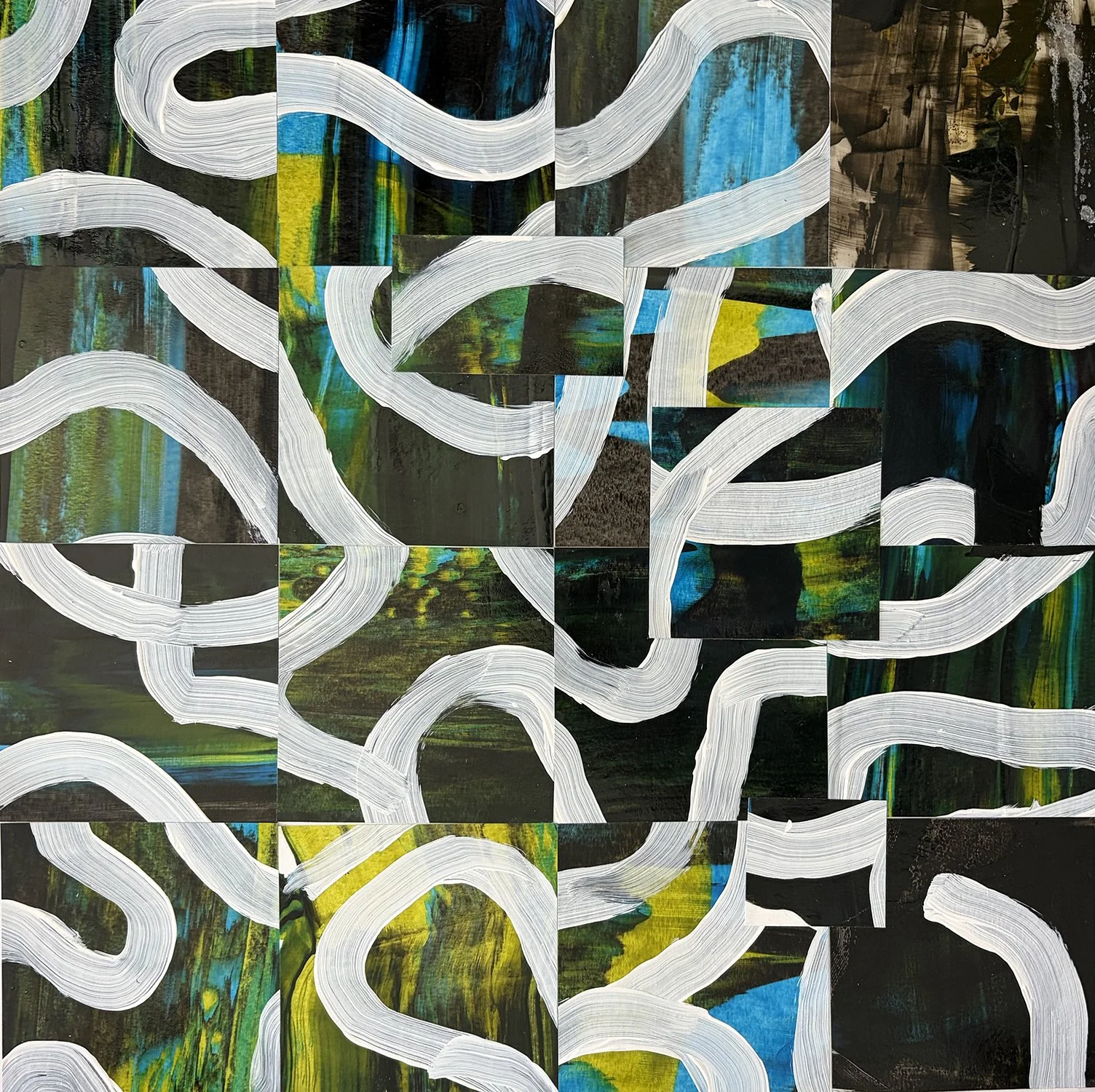 Whichaways acrylic on Yupo 16 x 16