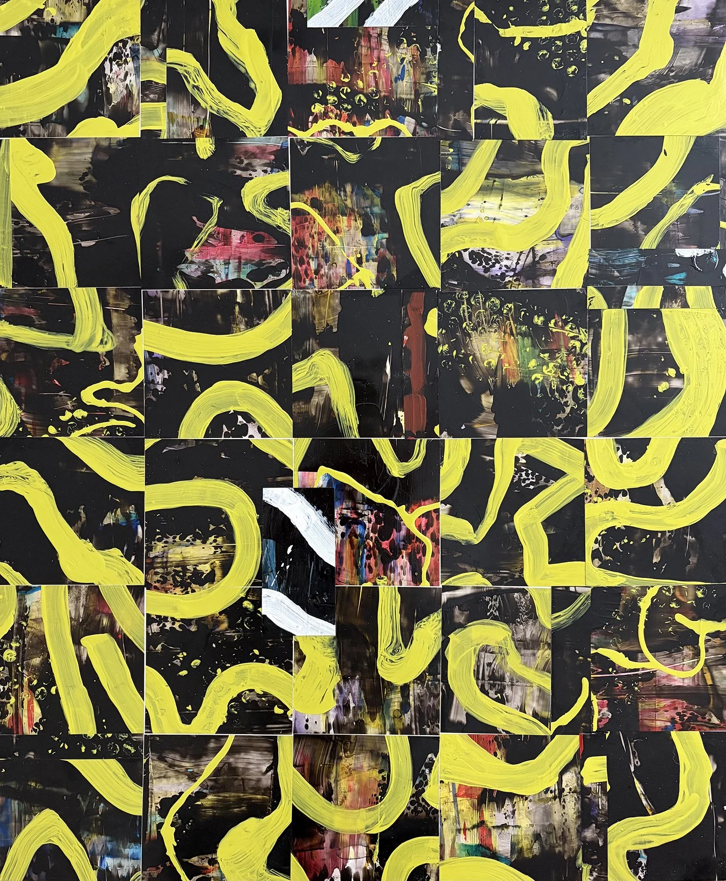 Gathering Light acrylic on Yupo 20 x 24"