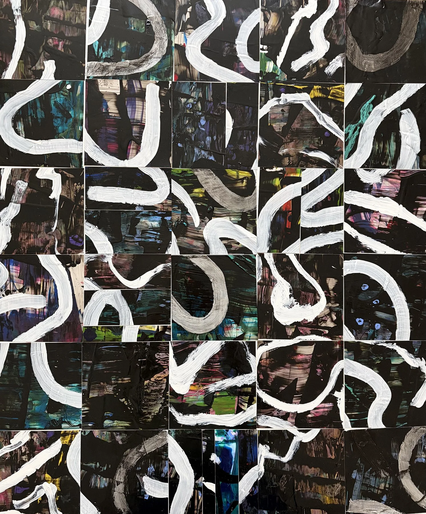 Babel acrylic on Yupo  20 x 24"