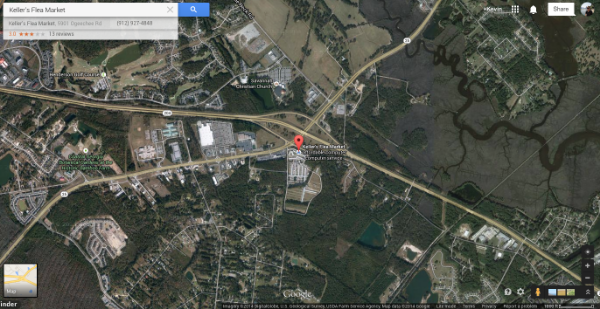 The auto-only location of Keller's Flea Market