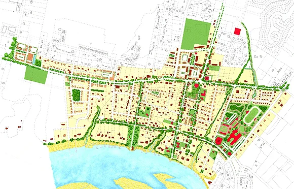 Old Town Master Plan by Dover Kohl & Partners
