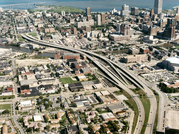 This freeway in Milwaukee is now gone because of leadership