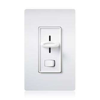 A Skylark dimmer switch by Lutron.