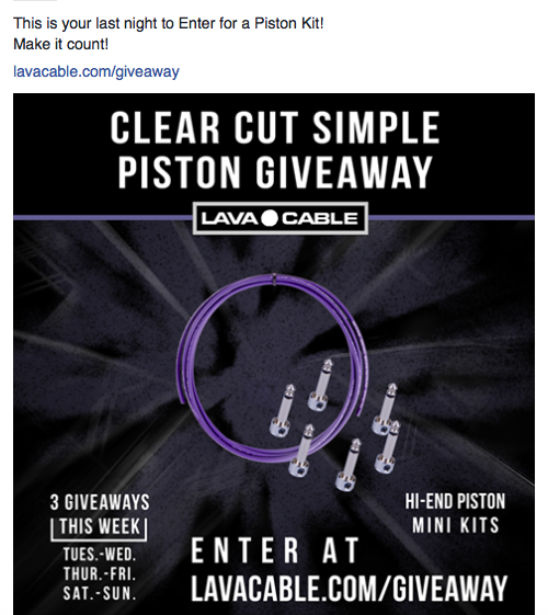 Giveaway Promotion and Graphics- Great way to gain a larger email list quickly. Combine your giveaway with another company's giveaway and this can be an extremely great way to get a ton of emails and attention.This can be easily managed with a quick choice of winner and emails delivered through .csv file that can be uploaded into any email service or even excel.