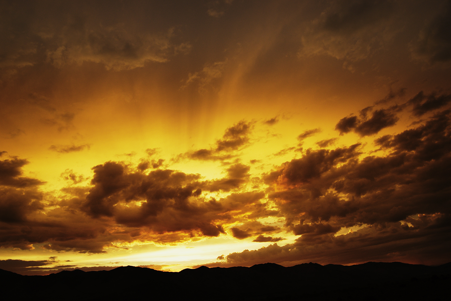 July Sunset, Antelope Valley
