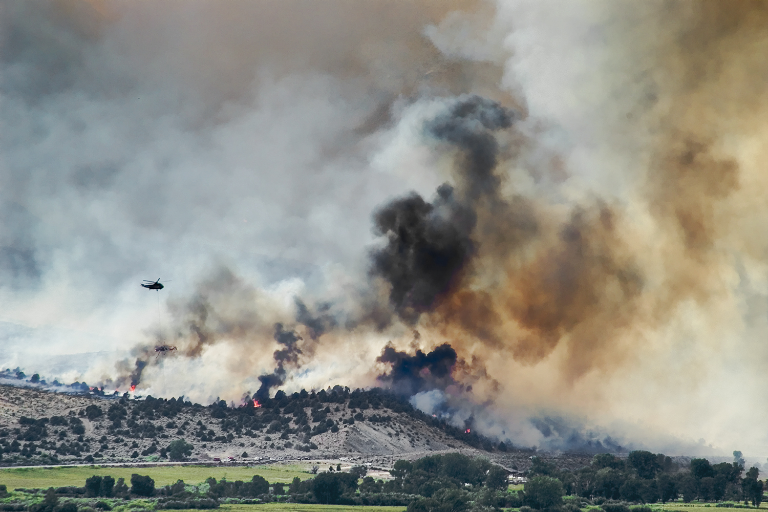 The Vittorio Fire, Antelope Valley, 2004