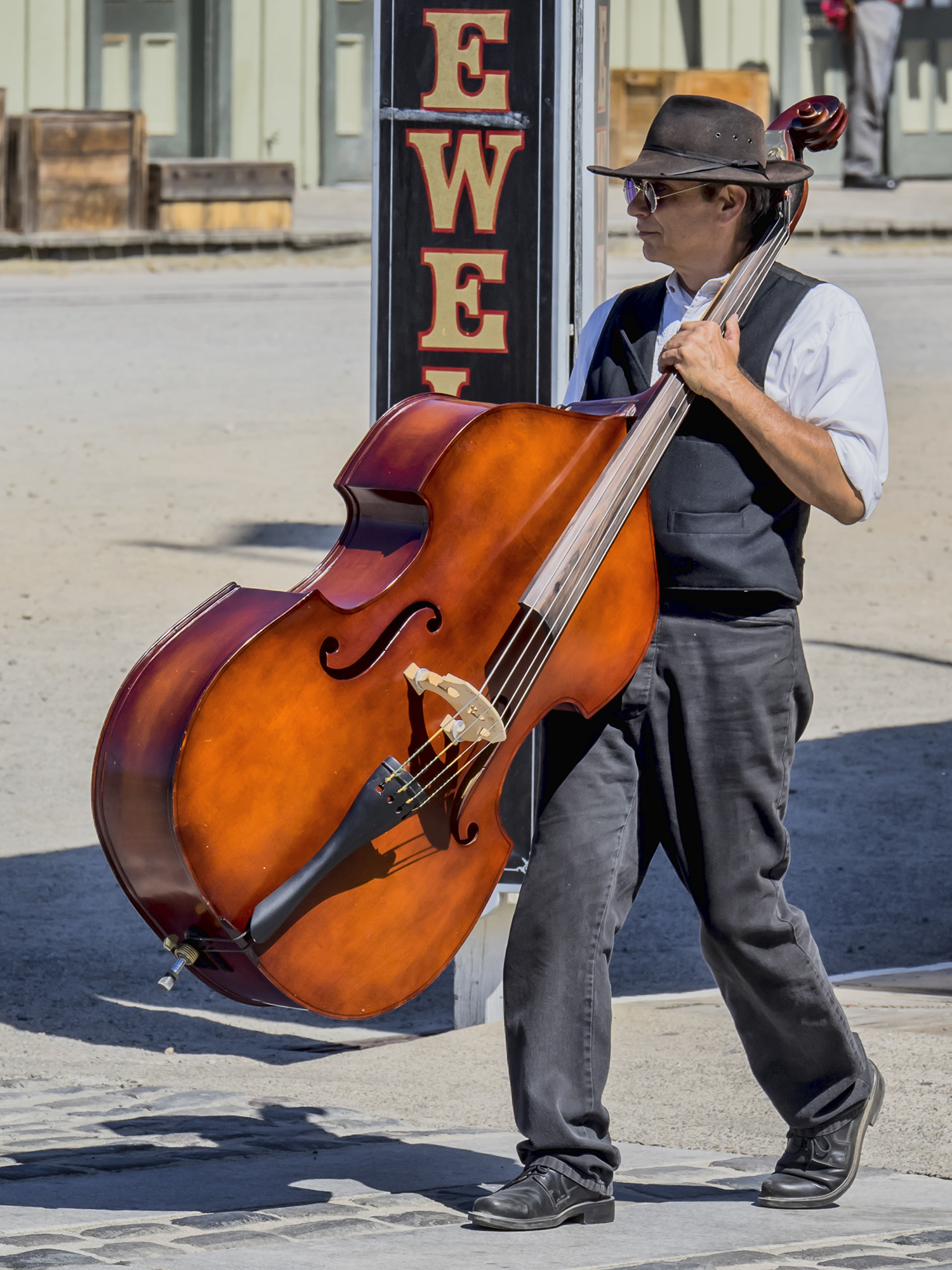 Old Town: The Bass Player