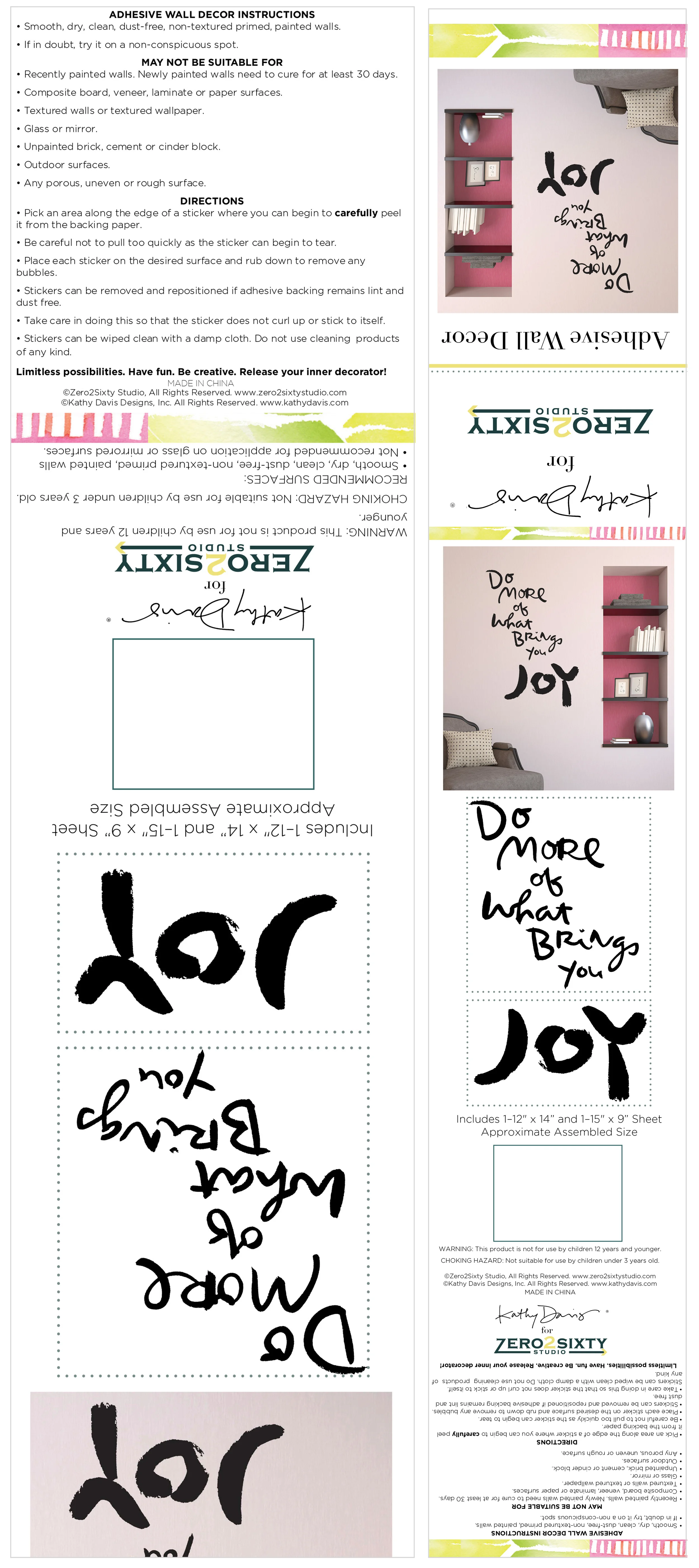 Labels for Decal Boxes