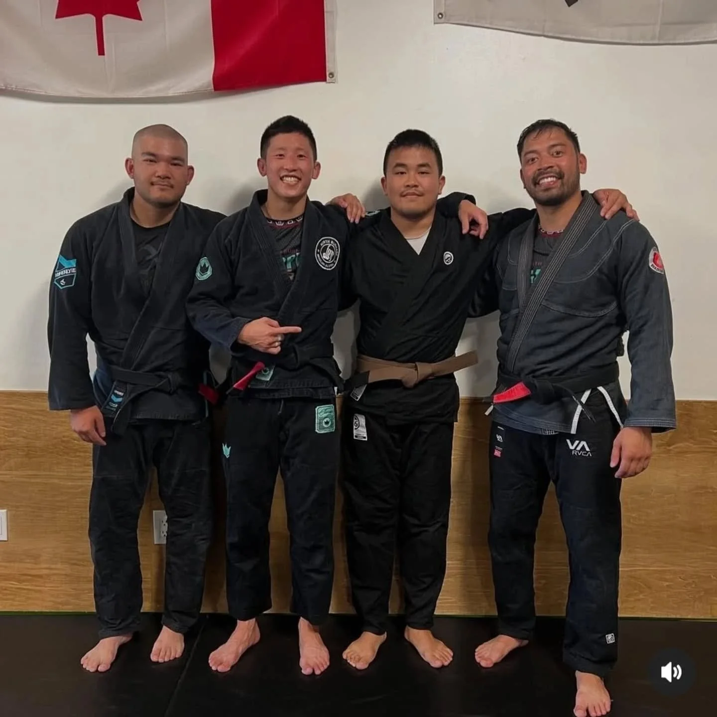 Congratulations to @andreadrianooo, @androooly , and @mnd.bel on your promotion! #northburnabybjj #bjj