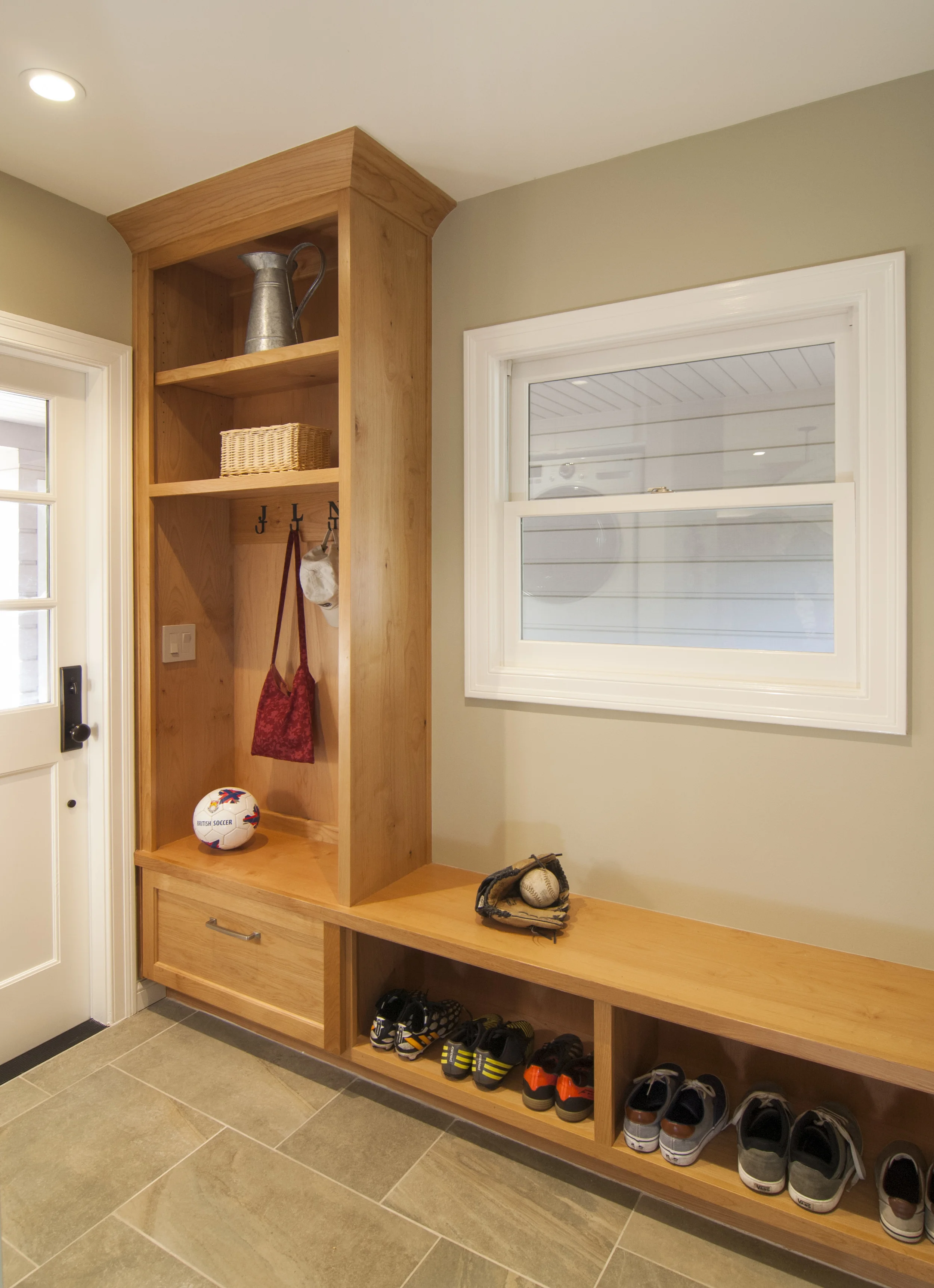   New Mudroom/Laundry  
