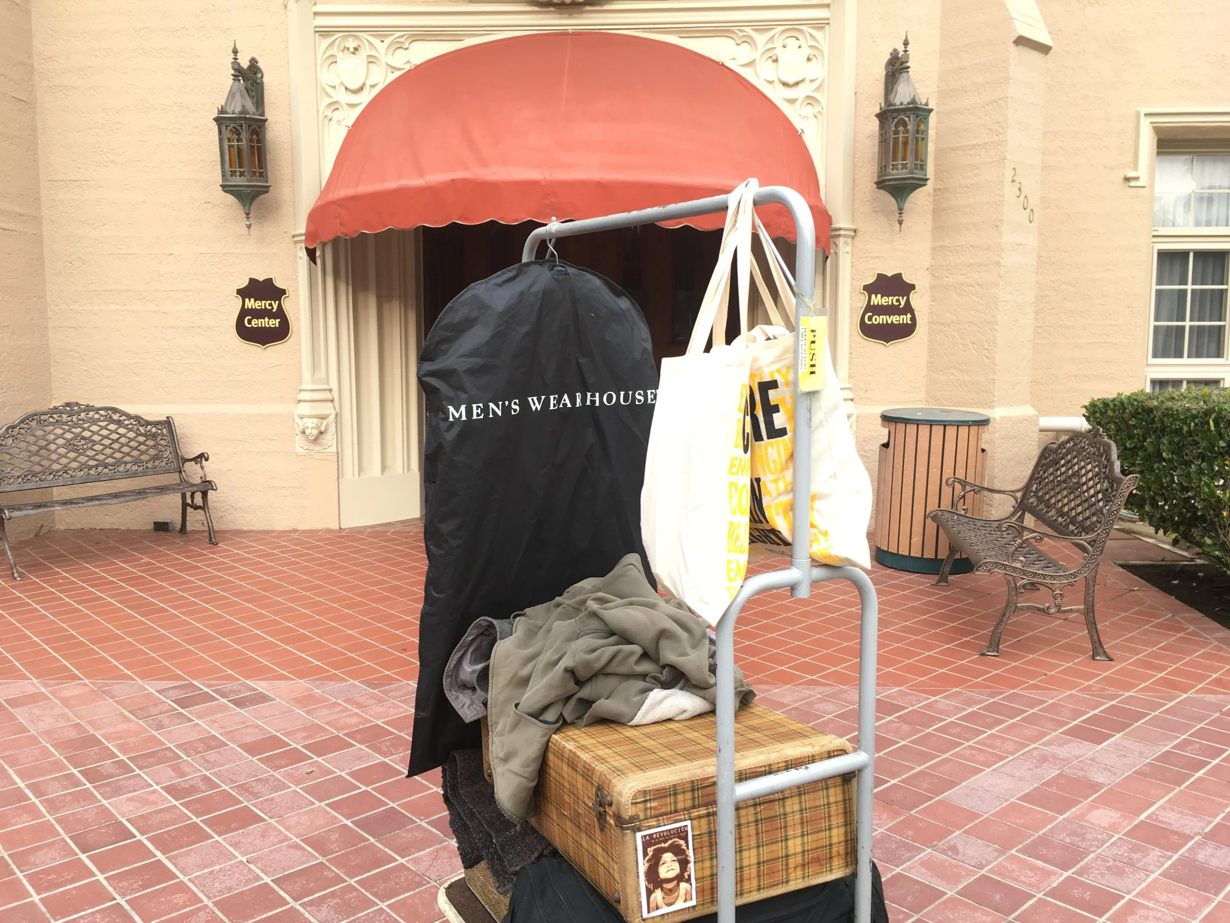Moving in to Mercy Center. November, 2018. Photo by the author.