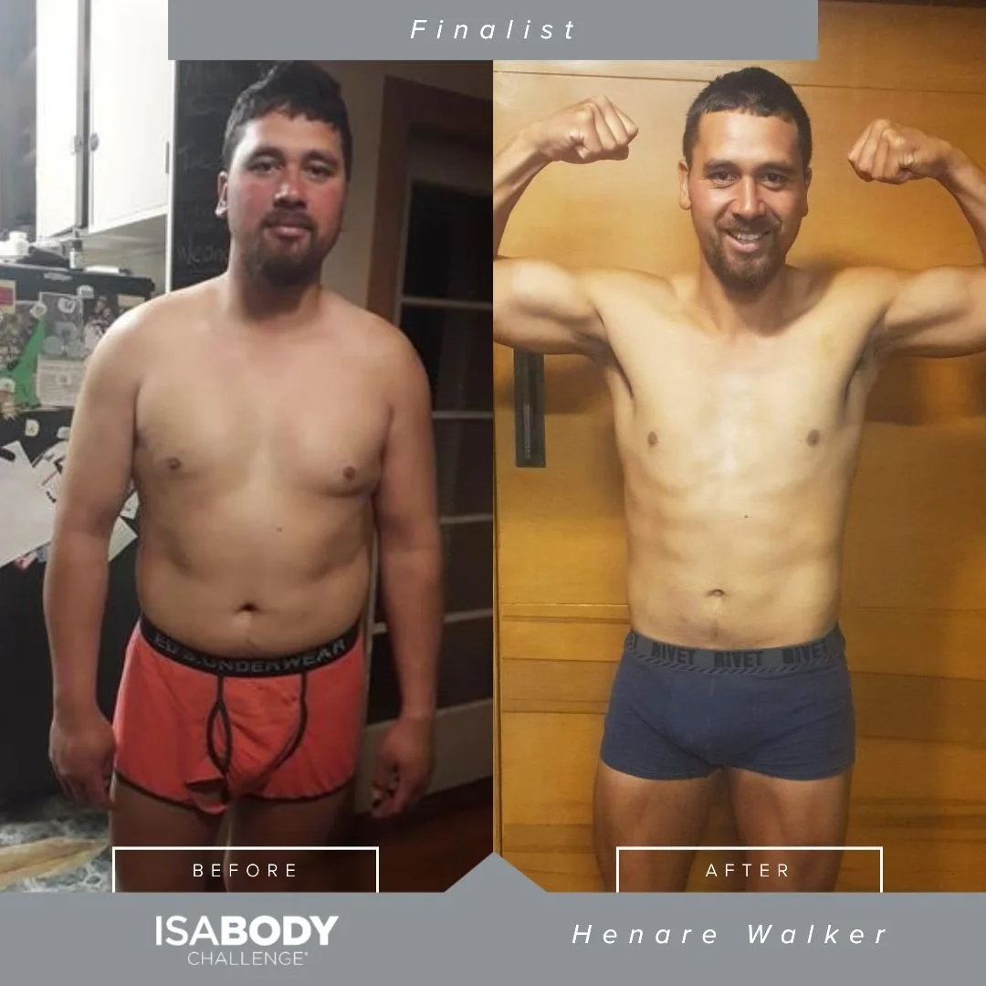 Isagenix IsaBody Challenge Finalists Judging Period 2 2021, Henare Walker