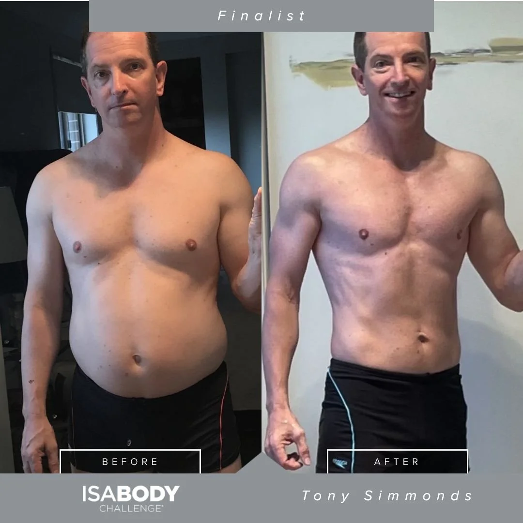 Isagenix IsaBody Challenge Finalists Judging Period 2 2021, Tony Simmonds