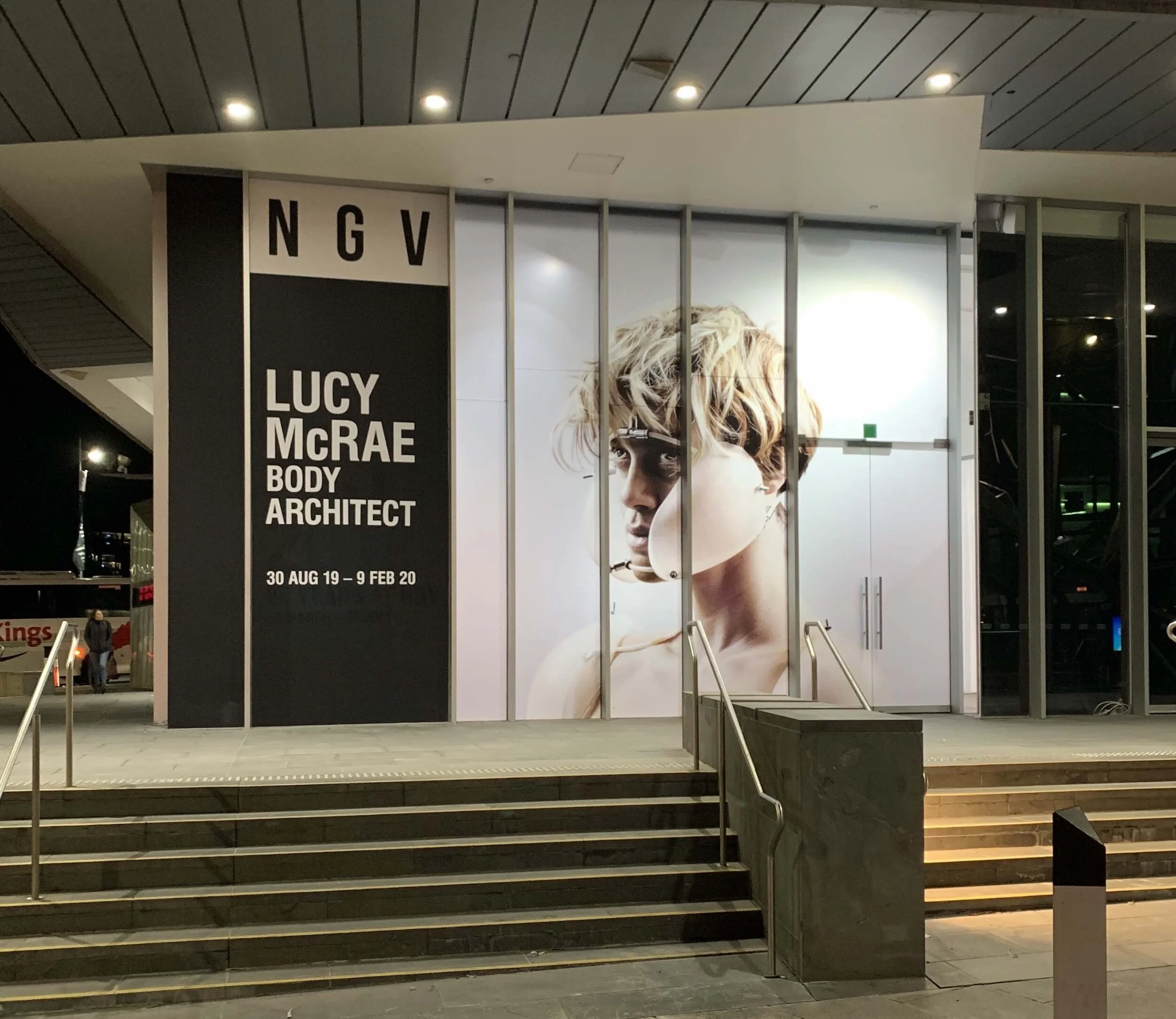 To build on the materiality of the exhibition I produced a large-scale photograph reproduction in a translucent film that also acted as part of a promotional campaign on the exterior. A number of tests were produced to create the desired balance bet…