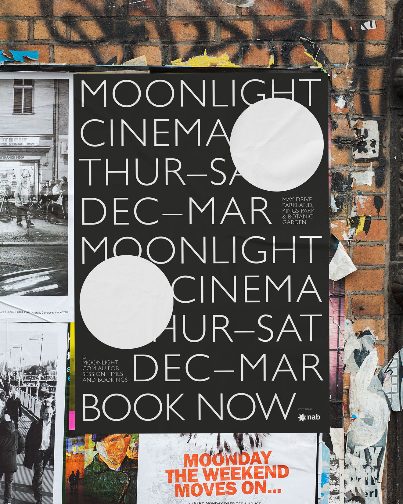  Poster for Moonlight Cinema, Perth 