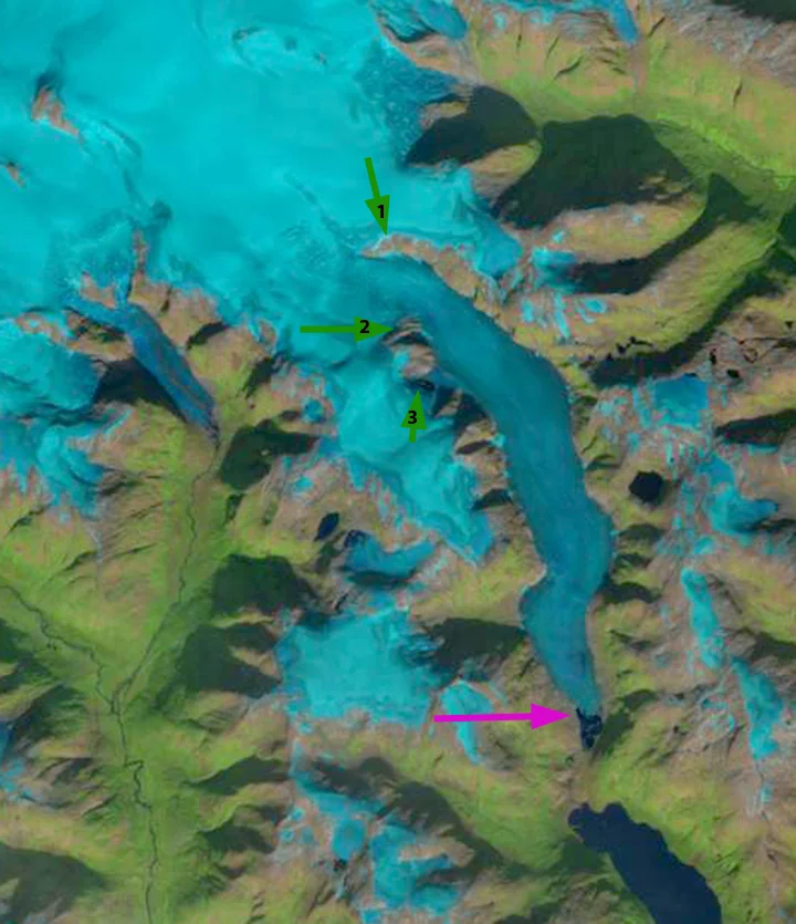 Figure 2. Tunsbergdalsbreen 2014. Credit: Mauri S. Pelto.