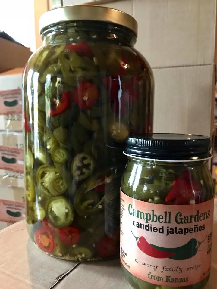 Spicy & Sweet Candied Jalapeno Peppers for Sale Campbell Garden