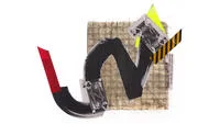 Aziza Claudia Gibson-Hunter ruminates on the pain of gentrification through mixed media abstraction