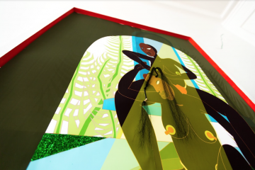 Theresa Chromati's Solo Exhibition BBW at Platform Gallery