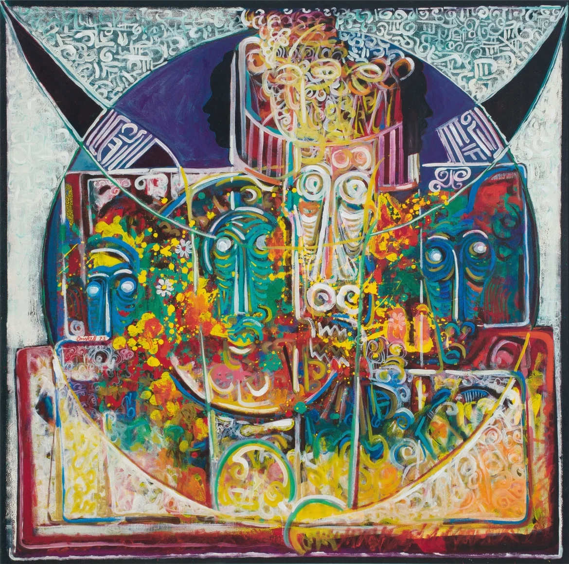 Dr. David C. Driskell: Resonance Paintings at DC Moore Gallery